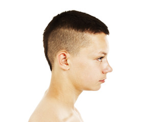 Fototapeta premium Handsome young man profile