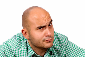 Obraz premium Curious man