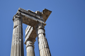 Ionic Columns in the centre of Rome