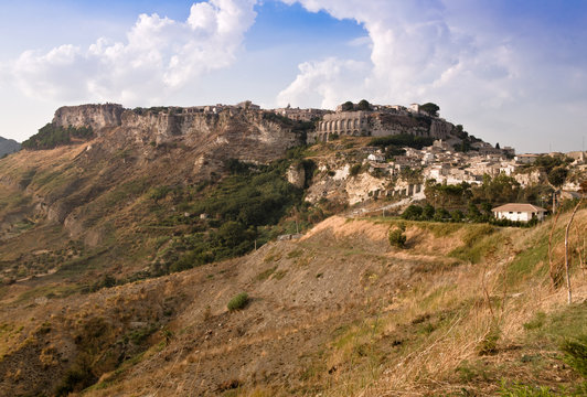 Gerace, a small town located near  Reggio Calabria