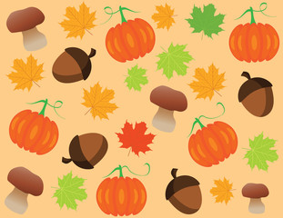 vector fall background