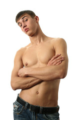 Fototapeta premium Young Sexy Man