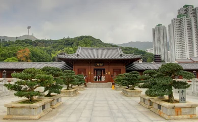 Fotobehang temple à hong kong © Lotharingia