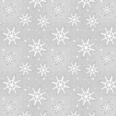 Winter seamless pattern