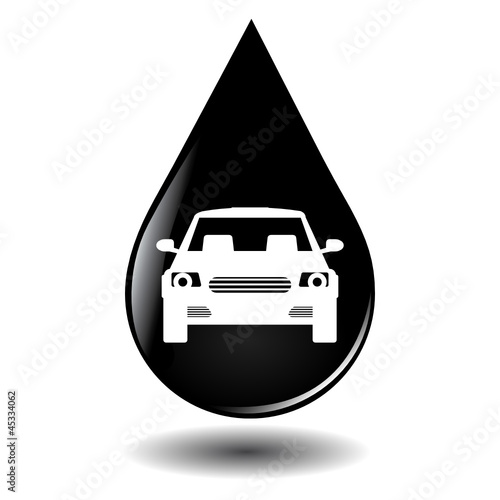 "OIL DROP CAR" Stock image and royaltyfree vector files on