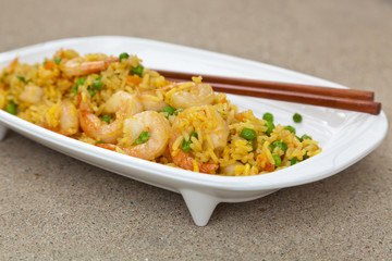 Shrimp and rice