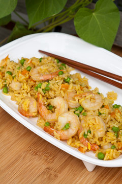 Shrimp and rice