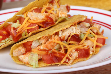 Two Chicken Tacos