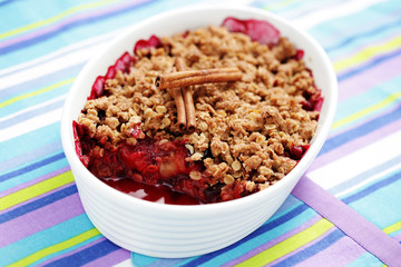baked plums