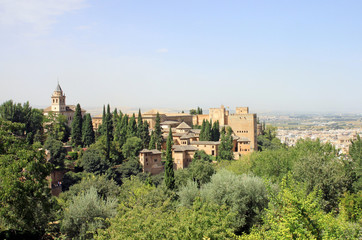 Fototapeta na wymiar Alhambra - Granada - Espana