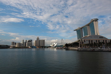 Fototapeta na wymiar Marina Bay