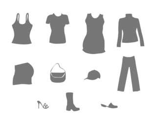 Womens clothing.