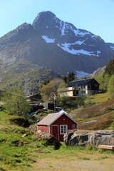 Fototapeta na wymiar Nusfjord Electric Co.