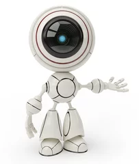 Foto op Plexiglas Robots schattige robot