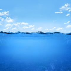 underwater scene