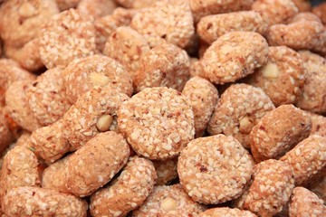 Cookies with sugar
