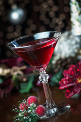 Holiday Drink Background