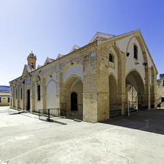 Famous Omodos Monastery in Cyprus