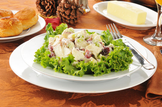 Waldorf holiday salad