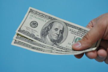 Currency Bill - 300 Dollar - obrazy, fototapety, plakaty