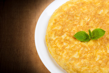 Spanish Omelette. By far the most popular Spanish tapa