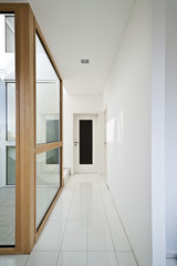 interior of a modern home, corridor
