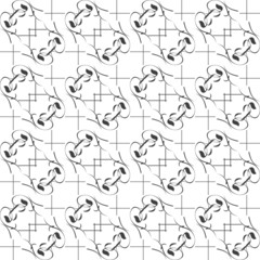 Mono black wallpaper with seamless repeating pattern background