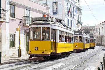Fototapeta Tramway Lisboa obraz
