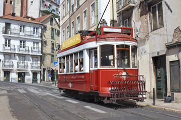 Obraz na płótnie Canvas Lisboa Tramwaj