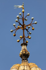 Fototapeta na wymiar Tower decoration on the Basilica San Marco in Venice, Italy
