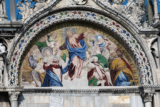Mosiac on the Basilica San Marco