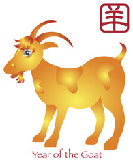 Chinese New Year of the Goat Zodiac