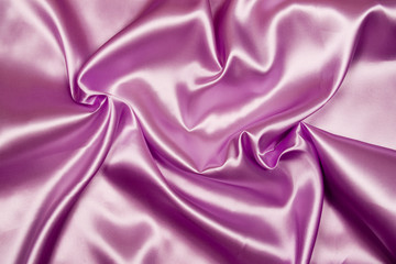 Smooth elegant satin silk fabric