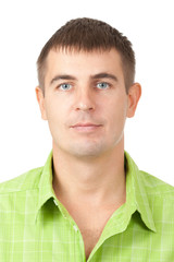 Fototapeta premium portrait of a handsome young man