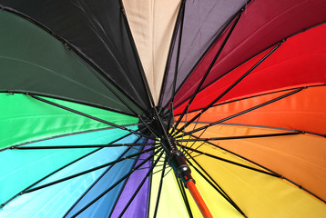 background of colorful umbrella