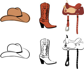 Set Of Clothes Of The Cowboy