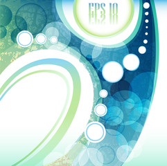 Vector blue background