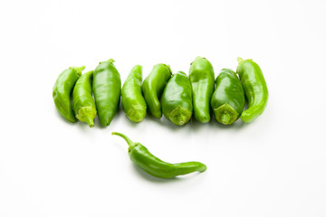 Pimientos verdes