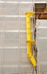 scaffold for building renovation