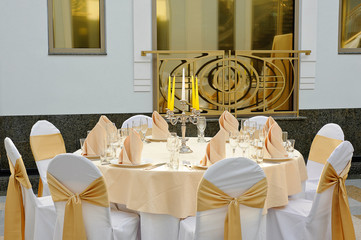 Wedding Table Setting