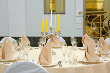Wedding Table Setting