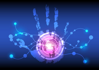 abstract innovation technology concept