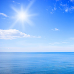 Obraz premium Sunshine and sky