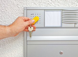 elektronischer Schlüssel identifizieren 
