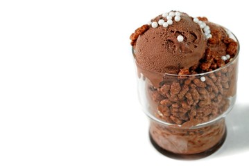 Schokoeisbecher