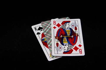 King, Jack, and do not open card