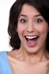 gesture of surprise