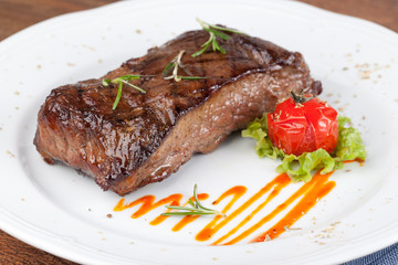 Grilled sirloin steak