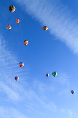 hot air balloons