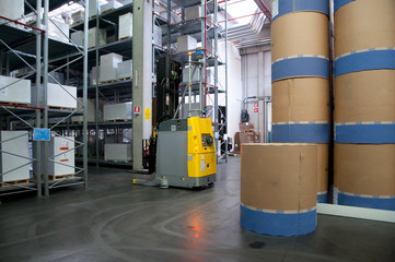 Printshop: Automated warehouse (for paper)